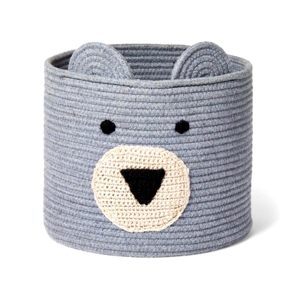 Cloud Island coiled rope bear storage bins 🐻 - Picture 2 of 2